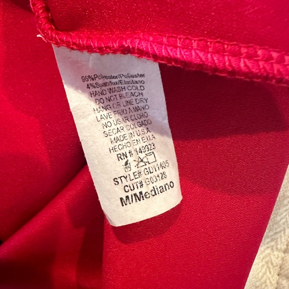 Slayin Hearts Mini Dress - Red Size Medium - Picture 3 of 4